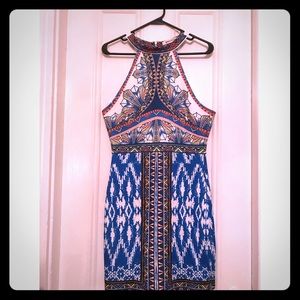 Multi-colored Geometric pattern Mini